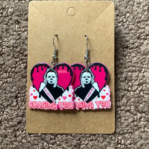 Micheal Myers earrings - Picture 1 of 3
